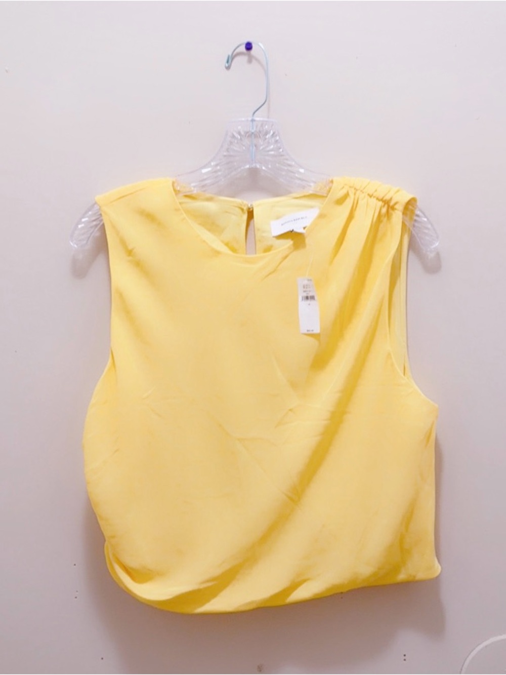 Banana Republic Yellow Sleeveless Camisole